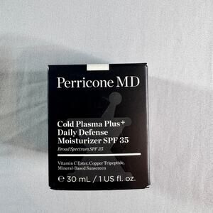 Perricone MD Cold Plasma Plus+ Daily Defense Moisturizer SPF 35 - 1 oz Exp 02/26